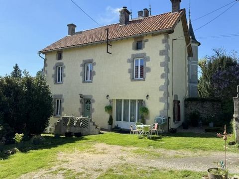 Situated close to the village of Dompiere Les Eglises in the rolling countryside of the Haute Vienne is this beautiful property renovated with taste and style yet retaining many original features with 9166² of attached land and many outbuildings incl...