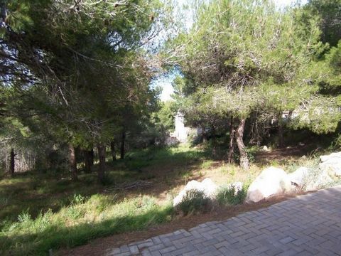 Perceel te koop in Moraira Grondstuk met mooi uitzicht te koop in Moraira Stedelijk perceel om te bouwen met water en elektriciteit Het aangrenzende perceel van 850m2 kan ook worden gekocht MTG16 Bij de prijs moet 21 BTW worden opgeteld