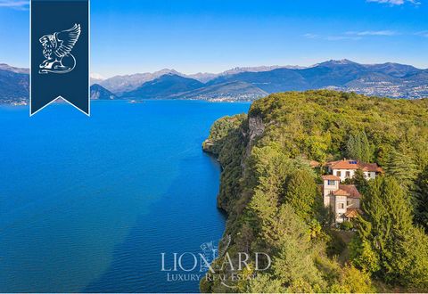 In the province of Varese, by Lake Maggiore, there is this charming lake-front luxury villa for sale with a view of the Borromean Islands. This splendid property boasts a total external area of eight hectares featuring a thick forestal area, a lovely...