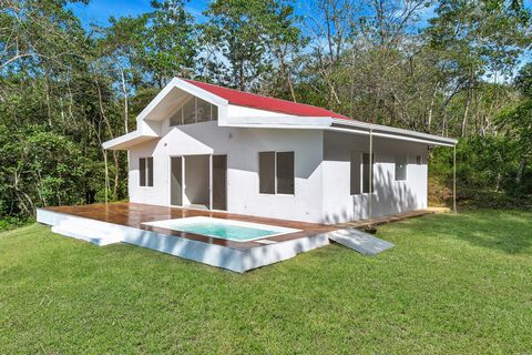 For Sale: New Home in the Jungle - Montezuma, Calle Puravida, Costa Rica   Discover your private oasis in the lush jungle of Montezuma, on Puravida Street. This absolutely new house, built in concrete for optimal durability and security, is ready to ...