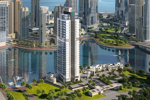 LIV Waterside is a 27-storey mixed-use building in Dubai Marina, Dubai. Area: ... Height: 116 metres (381 feet) Units: The development contains a total of 151 units. Unit layouts: LIV Waterside comprises a mix of one- , two- and three-bedroom apartme...