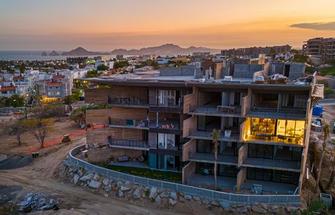 Welcome to your dream home at OR Cabo This exceptional boutique penthouse residence features a beautifully designed one bedroom two bathroom layout spanning an impressive 80 square meters of air conditioned comfort plus an additional 19 square meters...