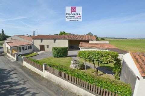 VENDEE 85320 Mareuil sur Lay Dissais, exclusivité Maison 4 chambres, dépendances, située à 5 mn du centre bourg de Mareuil, présentée par Jean-Claude FAUCON à 150 000 euros honoraires charge vendeur, le tout sur un terrain de 868 m². Belle surface ha...