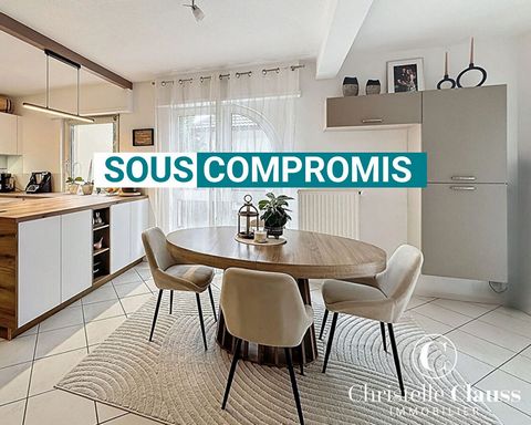 MARLENHEIM Exclusively in your Christelle Clauss Immobilier agency. Discover this magnificent 3-room apartment of 80 m2, located on the first floor of a small condominium of only 6 lots, in a quiet area and close to all amenities. As soon as you arri...