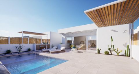 Neu gebaute villen in los alcazares Neubau-Villen in Los Alcazares . Ibiza-Stil New Build Villen auf einem unabhängigen Grundstück mit Terrasse, Parkplatz und privatem Pool. Das Haus verfügt über ein Wohnzimmer, Küche, 3 Schlafzimmer, 2 Bäder, und ha...