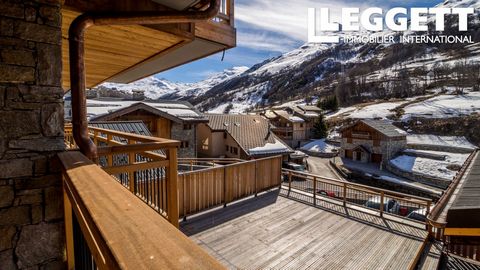 A26206MAA73 - Cet appartement de 130m2 lumineux de 3 chambres est idéalement situé dans le village pittoresque du Bettex, avec un accès facile au domaine skiable des Trois Vallées. Les informations sur les risques auxquels ce bien est exposé sont dis...