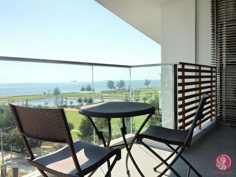 This 2-bedroom unit on the top (7th) floor of the prestigious Baan View Viman condominium offers breathtaking views of the Sea, Seapine Golf Course, and surrounding mountains, adding exceptional value to the property. Located at the quiet south end o...