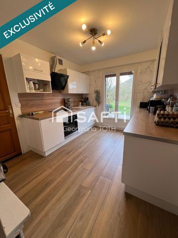 Maison familiale 3 chambres avec jardin , garage.