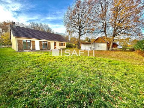 Maison 3 pièces sur 1237m2 de terrain clos