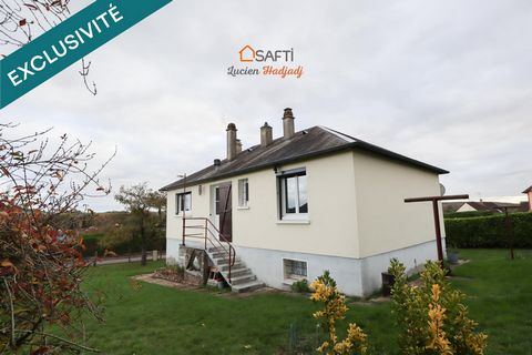 Maison sur sous-sol complet à Gasny, dans un quartier calme