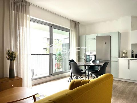 T2 meublé, balcon, cellier, parking CENTRE-VILLE