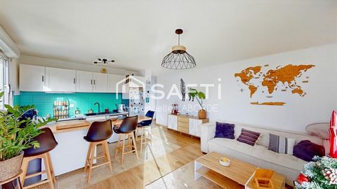 T3 dernier étage avec balcon, calme, lumineux : appartement coup de cœur quartier Lalande