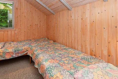Quietly located on a closed road and only approx. 300 meters from Kvie Lake you will find this cottage with i.a. whirlpool and sauna. The cottage is furnished with a well-equipped kitchen in open connection with the combined living and dining room. A...