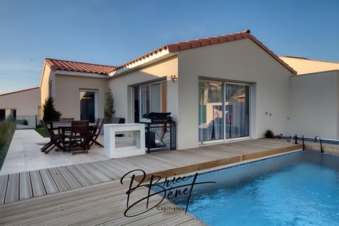 Dpt Hérault (34), à vendre maison P4 de 85 m² - Terrain de 375 - Plain pied - Piscine - garage - parking