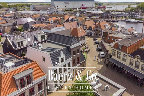 Playful penthouse with spacious terrace, elevator, double parking garage, and storage room in the heart of Lemmer. Everything for a relaxed lifestyle within walking distance! Welcome to Vissersburen 45, completed in 2022 in the center of Lemmer, wher...