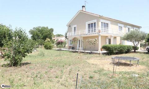Gard (30), for sale 5 minutes from Ales, in the popular town of Saint-Hilaire-de-Brethmas, direct access to Nimes, a Bastide type house of 220m² with 7 rooms, with garage of 30m². The house is built on a plot of 765m². The interior offers beautiful v...