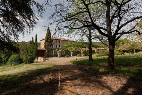 In the foothills of the Corbieres hills we are thrilled to offer for sale this magnifcent family owned domaine, nestled between the river and the hills with views of the mature park, it's vineyards and the mountains beyond. Full of preserved authenti...