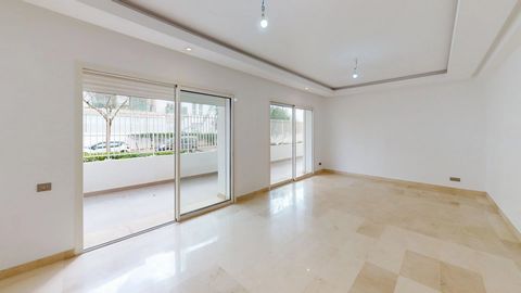 Located in Rabat. Magnificent apartment for sale in the popular and secure Dar Essalma district of Rabat. With a living area of ​​182m and 80m of terrace, it is composed of a large reception which can accommodate a living room and a dining room, a gu...