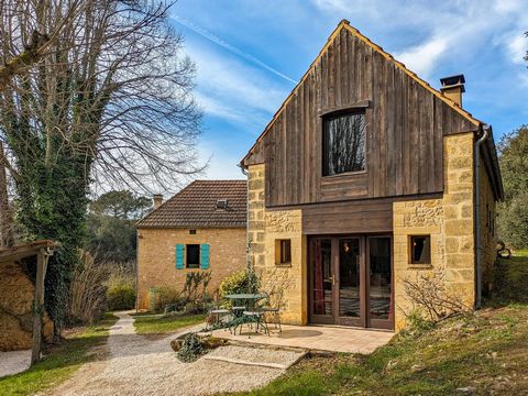 Nestled quietly in the Dordogne countryside, a beautifully presented stone ensemble of 3 independent houses, restored with care and taste, to create a peaceful haven. This property is an ideal opportunity to live in a highly desirable location with t...