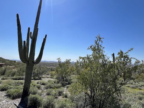 Come build on this dream property elevated above the end of Sentinel Rock Road that backs to Black Mountain. The incredible views, hundreds of soaring Saguaro cactuses sprawling the entire property with views in every direction make this property one...