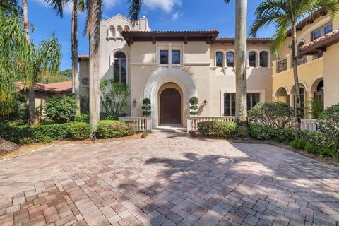 BEAUTIFUL MEDITERRANEAN HOME THAT HAS BEEN LOVINGY CARED FOR BY THE CURRENT OWNERS.THE HOME FEATURES FIVE BEDROOMS AND SEVEN AND A HALF BATHS, A 4 CAR GARAGE AND A GOLF CART GARAGE SPACE. THE GOURMET KITCHEN IS EVERY COOKS DREAM. INDOOR /OUTDOOR LIVI...