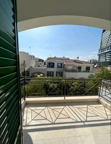 Located in Limassol. A well-appointed 2 bedroom, 1 bathroom fully renovated apartment. 2 floors ( top floor). Open plan kitchen, comfortable lounge/ dining area, French style shutters, Side sea views, fully A/C. No elevator, Walking distance to the s...