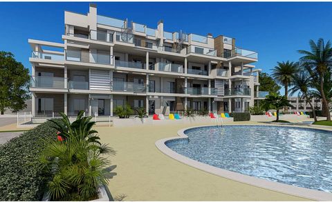 Appartementen te koop in Denia, Costa Blanca, Spanje De residentie zal 29 prachtige woningen hebben met gemeenschappelijk zwembad. Op een onovertroffen locatie, op 2 km van het stadscentrum en 100 meter van het strand, worden appartementen met 2 en 3...