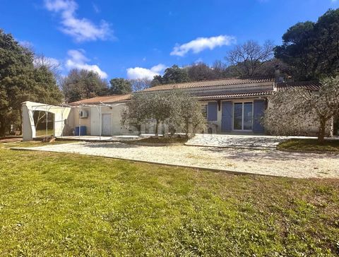Ref 1971FB: Mondragon, let yourself be charmed by this pretty Provencal house, it consists of a kitchen open to a large bright living room, 4 bedrooms including a master suite, 2 bathrooms, a workshop and a large garage. Large courtyard, camper van p...