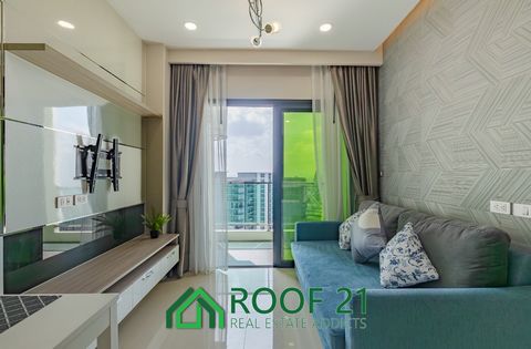 Dusit Grand Condo Uitzicht in Jomtien Pattaya Dusit Grand Condo View project is een appartement gelegen in Jomtien Pattaya en werd voltooid in juni 2016. Het heeft 36 verdiepingen en in totaal 117 eenheden, wat een kwaliteitsproject is van Dusit Grou...