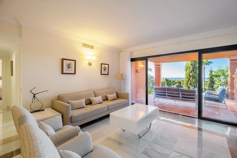 This beautiful home overlooking the coast of Marbella is a corner unit ensuring much privacy and peace. Located in the highly sought-after area of Monte Halcones, this is a superb solution for anyone looking for a key-ready Marbella home which benefi...
