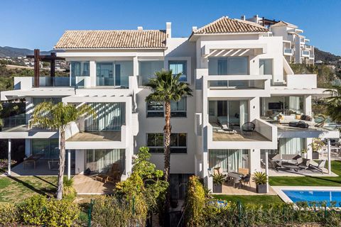 BRAND NEW - Completion expected in the summer of 2025 ( Located in the golden triangle of BENAHAVIS, ESTEPONA & MARBELLA ... NEW luxurious 3 Bedroom, 3 Bathroom ground floor apartment You will certainly enjoy every minute you relax at your new spacio...