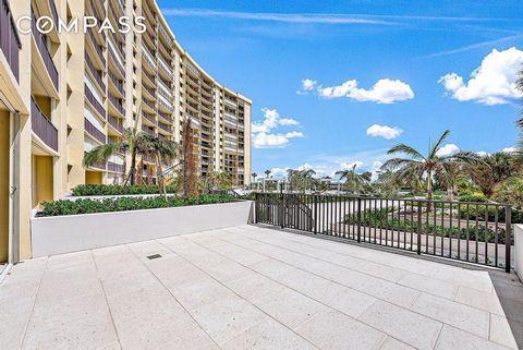OWNER SAYS BRING OFFERS! TRUE FULL FLIP OPPORTUNITY! - Terrace Level End Unit in the only on-beach community in Jupiter is ready for a full renovation! Large private terrace leading to the new Pool/Hot Tub/Sun Deck (project almost finished) and beaut...