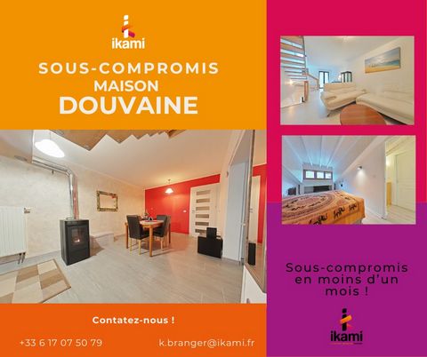 Exclusively at I-particuliers in Douvaine, discover this charming village house renovated with care, offering a comfortable and functional living space. It includes: On the ground floor, a living room with stove, a fully equipped kitchen and a bathro...