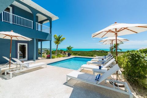 4 Bed Panoramic Ocean View Perched high on Grouper Court in the luxury villa community of Turtle Tail is where you will find this lovely 4-bedroom, 5-bathroom vacation rental villa. a€The Guest Housea€, named for the many guests that enjoy this beaut...