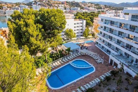 This family-friendly apartment is located just 50 meters from the beach, offering functional, air-conditioned accommodations ideal for 4 to 6 people. The apartment features a living room with a double sofa bed, a bedroom with a double bed, and a seco...