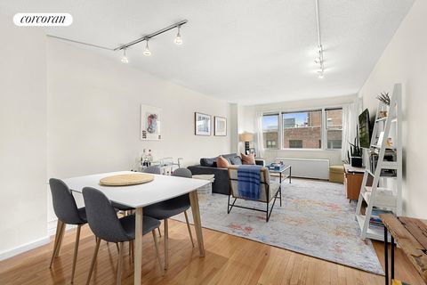 NO BOARD APPROVAL! BRAND NEW RENO! This move-in-ready, high floor unit is a stylish one bedroom at 77 East 12th Street Apt 15H. No expense has been spared in this entirely reimagined and renovated property. The living room features a wall of brand ne...