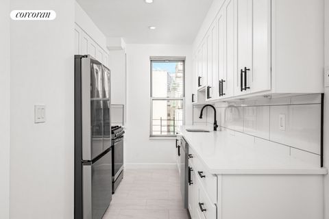 This sun-filled, newly renovated 2-bedroom, 1-bathroom coop located on the 3rd floor features modern new appliances, ample closet space, and plenty of natural light pouring through large windows, creating a cozy yet stylish space for both relaxation ...