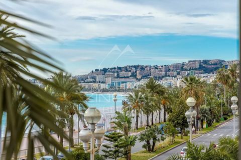 EXKLUSIVITÄT.Michaël ZINGRAF Real Estate präsentiert Ihnen in der prestigeträchtigsten Residenz an der Promenade des Anglais, mit Concierge-Service und einem ganzjährig zugänglichen Pool auf dem Dach, eine herrliche Wohnung von 125,28 qm mit atembera...