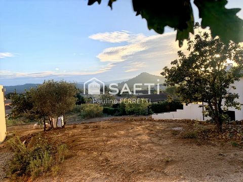 TERRAIN 1096m2 CONSTRUCTIBLE ET VIABILISE
