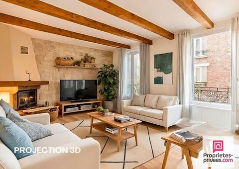 EXCLUSIVE Boulogne Billancourt - ''A country air at the gates of Paris!'' A few minutes from the Porte de Saint-Cloud, in a building set back from the Boulevard de la République, this DUPLEX APARTMENT of 89m² on the ground (69 m² Carrez), located on ...