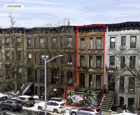 Opportunity Knocks! BROWNSTONE Nestled on one of Brooklyn''''s most coveted block, Berkeley Place a picturesque block of Park Slope. The home is located in an extension of the Park Slope Historic District, and regulated by the NYC Landmarks Commissio...