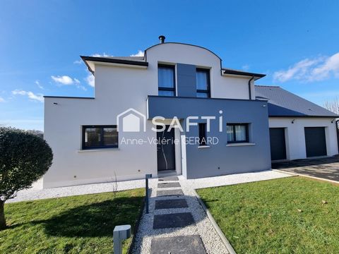 Belle maison contemporaine avec extension récente – Quartier calme et proche de toutes commodités Située à LANDIVY (53190), à 15min de ST HILAIRE DU HARCOUET, au fond d’un lotissement tranquille, cette maison moderne, construite en 2013 et agrandie e...