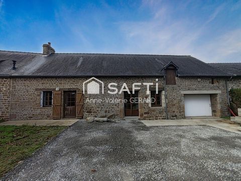 Maison en pierre plain-pied+jardin clos 1753m²