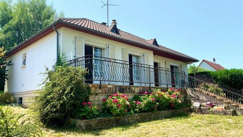 Maison de plain-pied avec un beau jardin – cœur de Bazemont