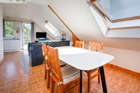 A quiet vacation in a small village in Saint-Rémy is offered in this splendid 1-bedroom apartment. A family of 4 with children can relax here with a garden, terrace, and barbecue. Your vacation here gives you an experience similar to Switzerland as t...