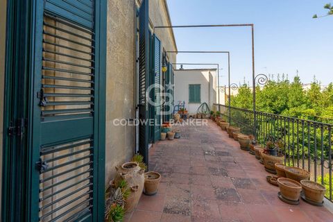 SAN CESARIO DI LECCE - HISTORICAL BUILDING WITH GARDEN BEHIND In the picturesque village of San Cesario di Lecce, among the cobbled streets that narrate the history of the Salento hinterland, stands a majestic period building dating back to the early...