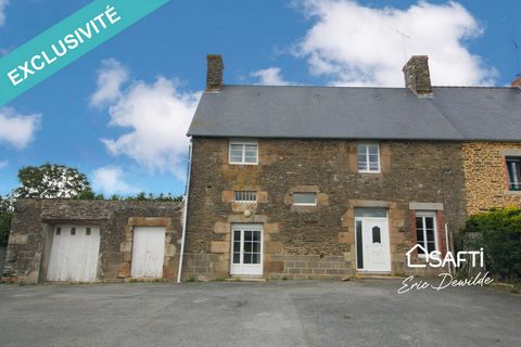 Located in Tanis (50170), this stone house, set on 2,356 m² of land, is located near the national road 175, 7 km from Pontorson and Brittany, and just 9 km from Mont-Saint-Michel , easy and quick access to the A84. Outside, you will find a coated cou...