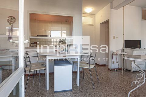 Large bedroom apartment in Jesolo Lido Ovest area for sale. We offer in the Piazza Nember area of Jesolo a large bedroom apartment on the fourth floor with elevator. The property is composed as follows: Living room with kitchenette overlooking a larg...