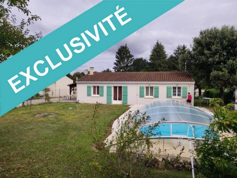 Quiet area in the countryside. Halfway between Pons and Jonzac. Only 45 minutes from the nearest beach. This pretty, well-equipped house, offering living on one level and outdoor amenities such as an indoor swimming pool, a garage, a chalet and an or...