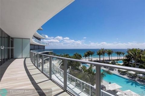 Enjoy this highly sought-after 03 line residence in the North Tower, with a split 2 Bed 2.5 Bath floorplan nestled in the prestigious Auberge Beach Residences & Spa in Fort Lauderdale. This exquisite residence offers stunning views of the swimming po...